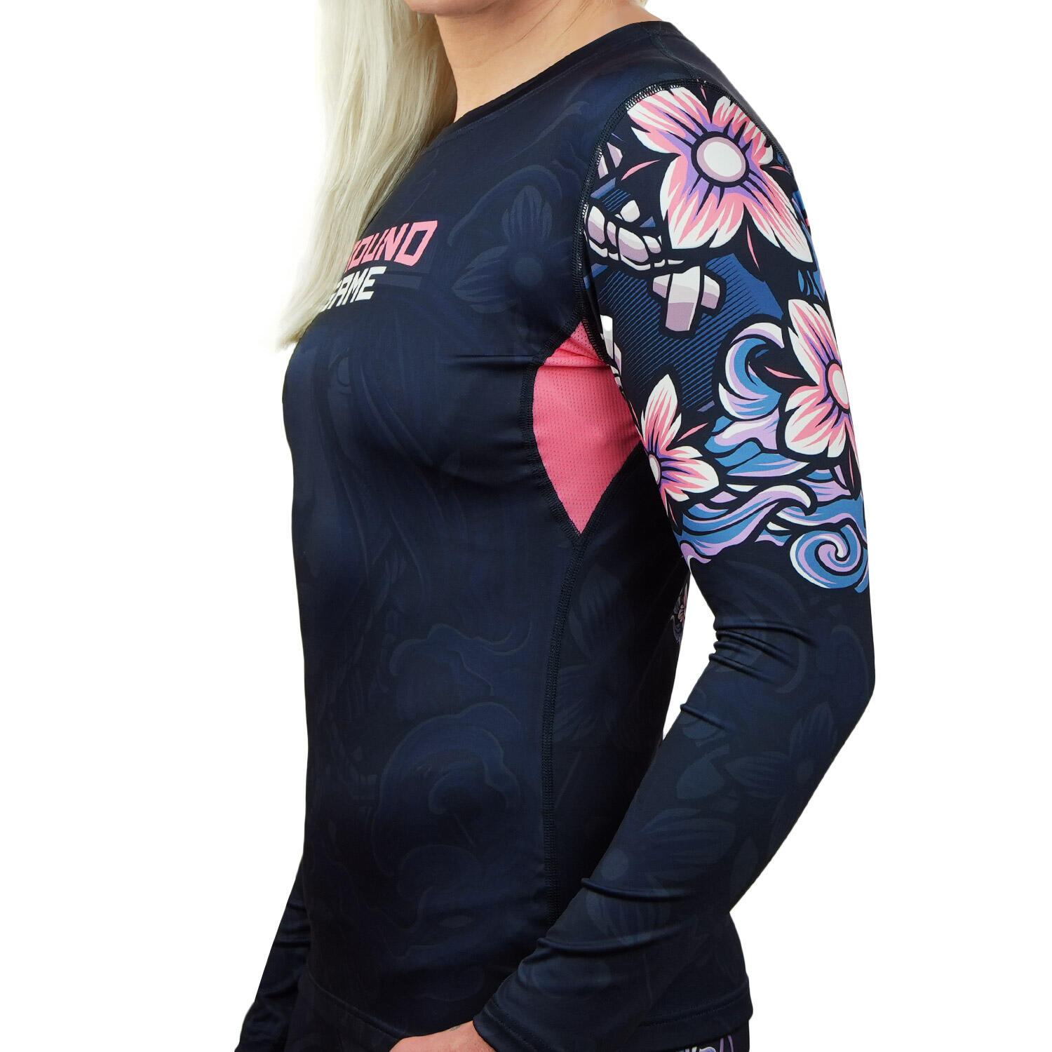Rashguard damski Ground Game Asami z długim rękawem 3/7
