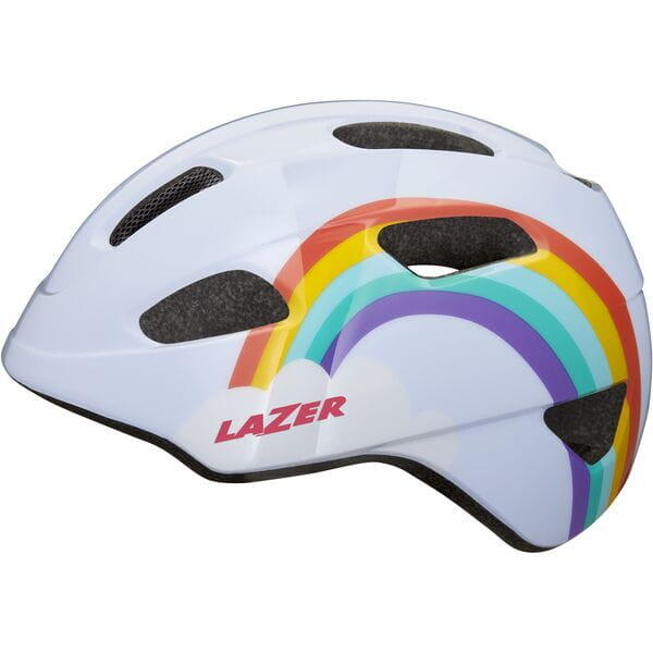 LAZER Kinder-Fahrradhelm PNut KinetiCore, Rainbow