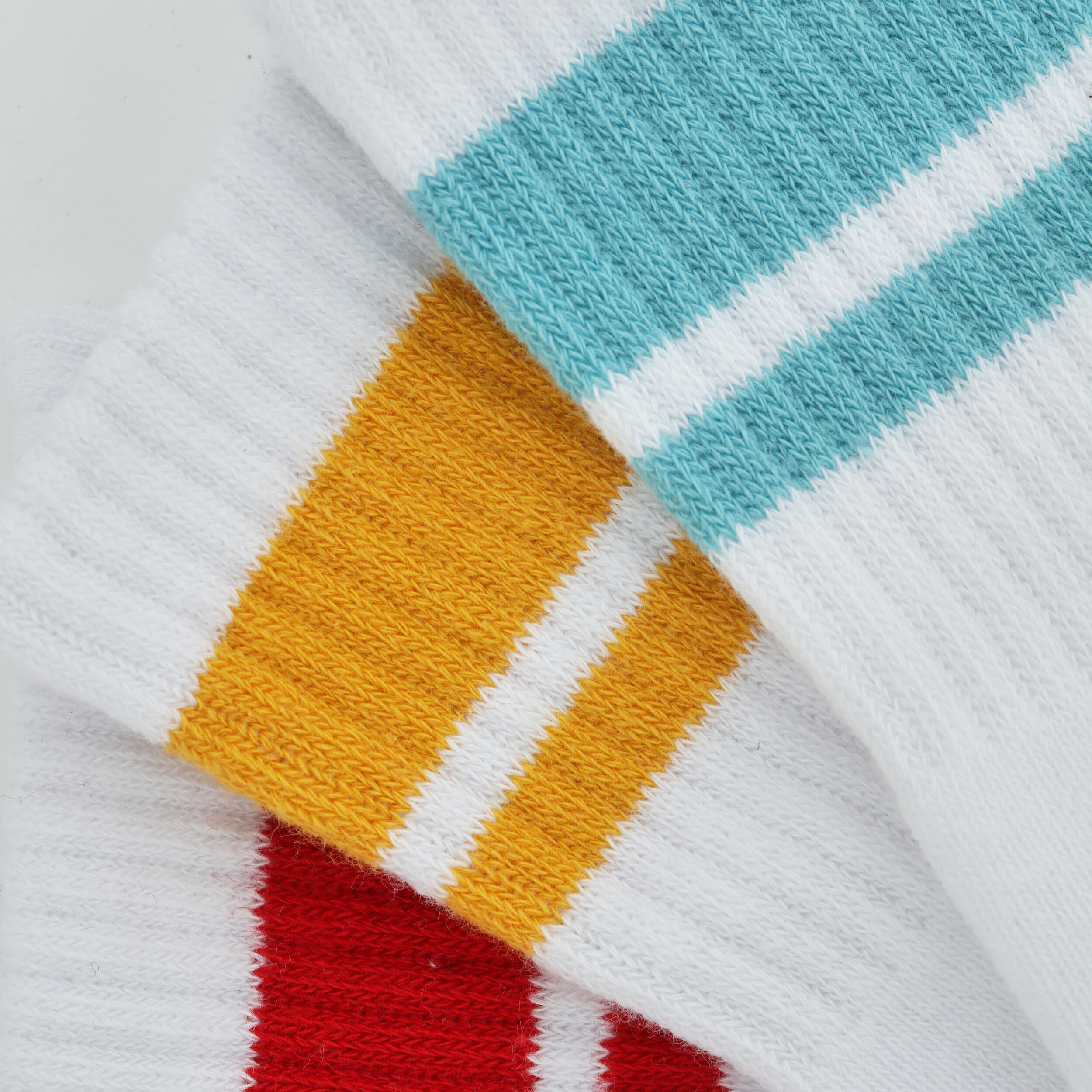 Lot de 3 paires de chaussettes rayées Enfant Dim Sport 2/6