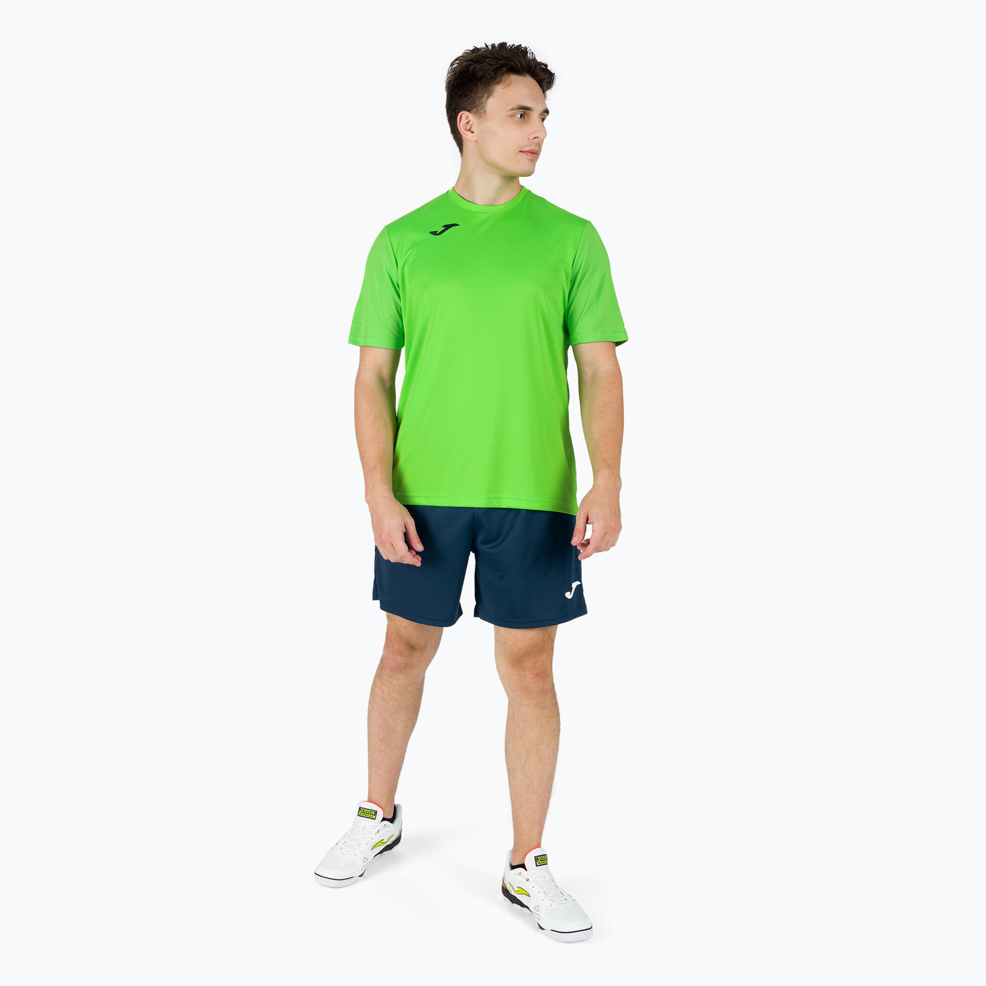 T-shirt da calcio uomo joma verde fluo 5/7