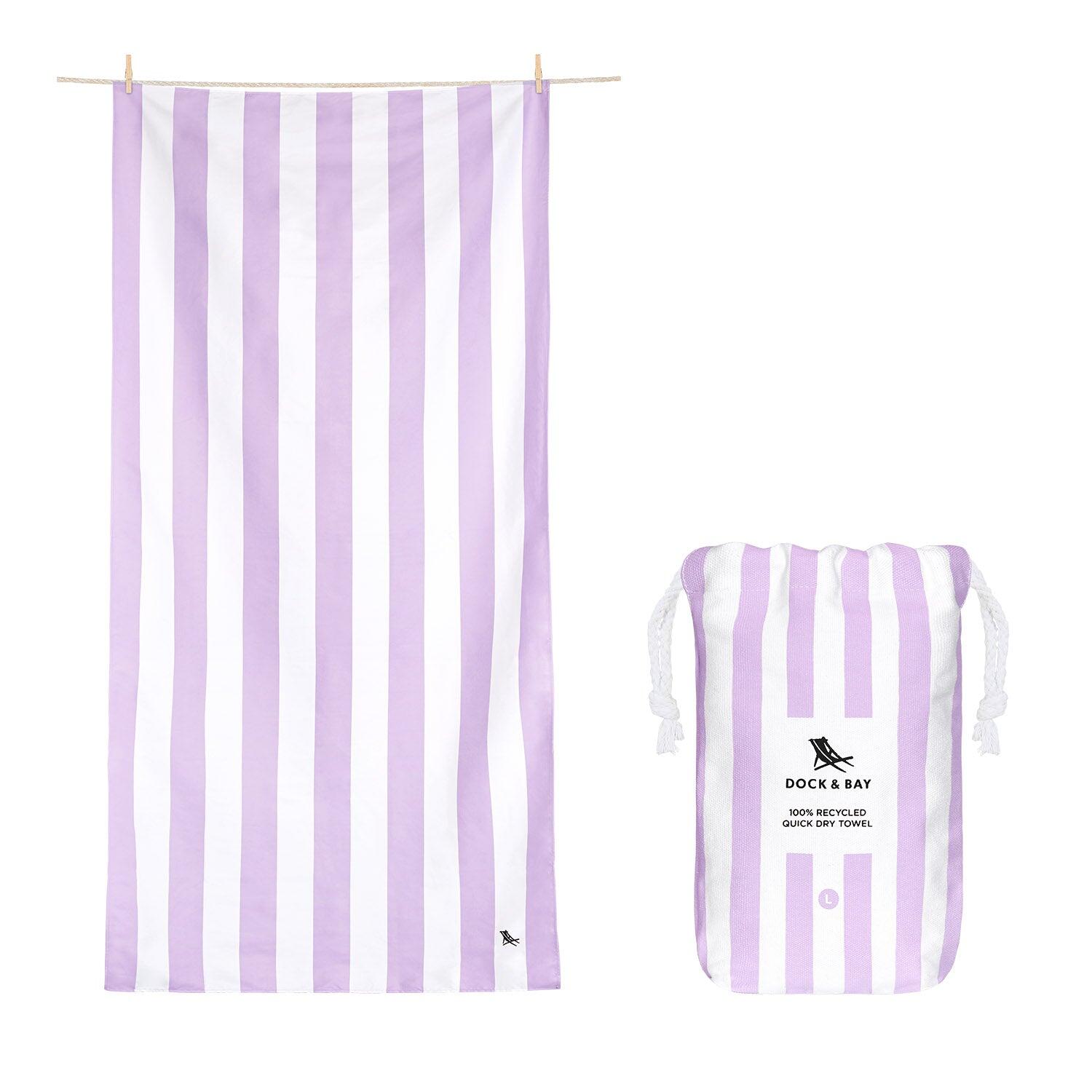 DOCK & BAY Quick Dry Towels - Lombok Lilac