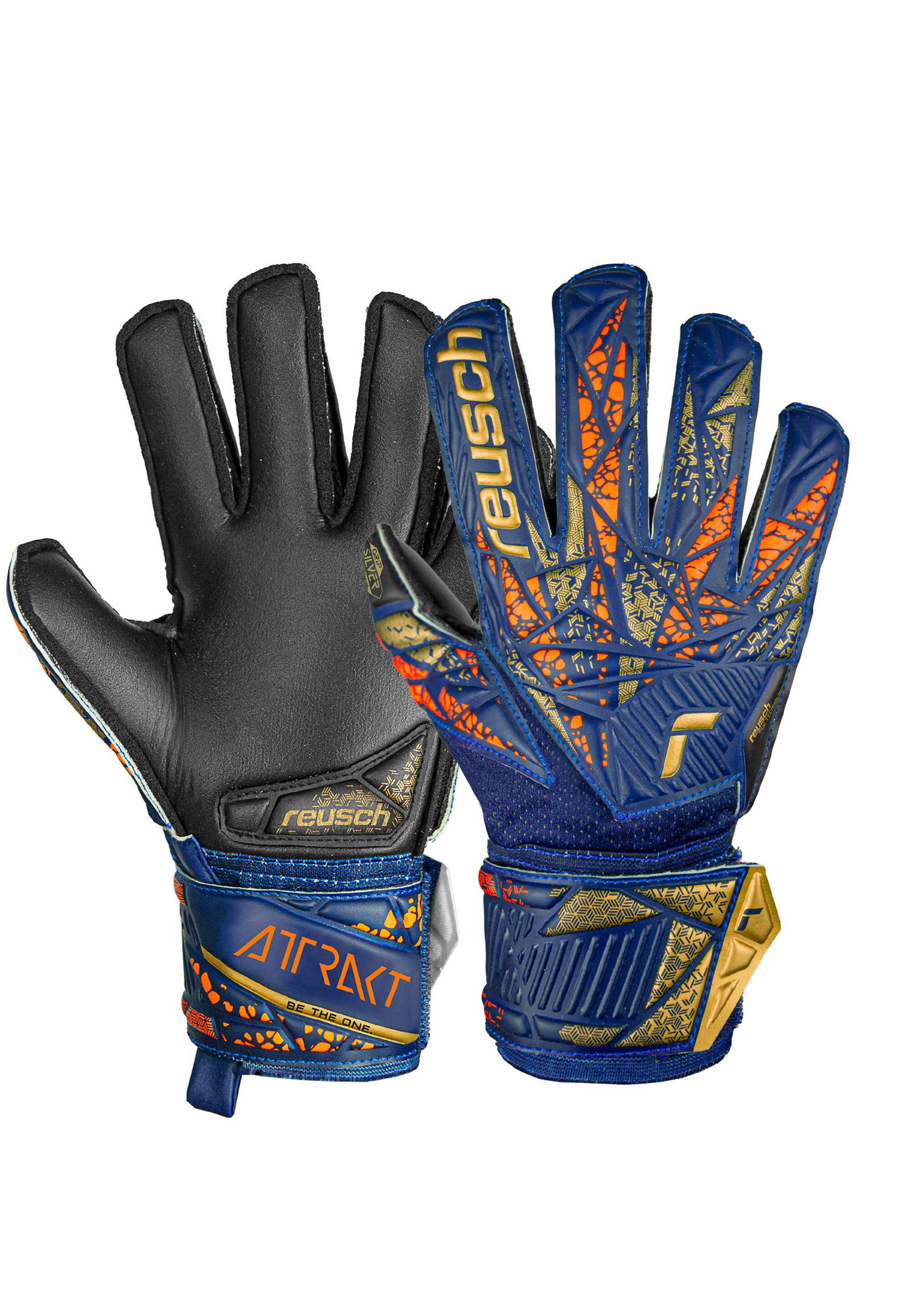REUSCH Luvas de guarda-redes para crianças Reusch Attrakt Silver