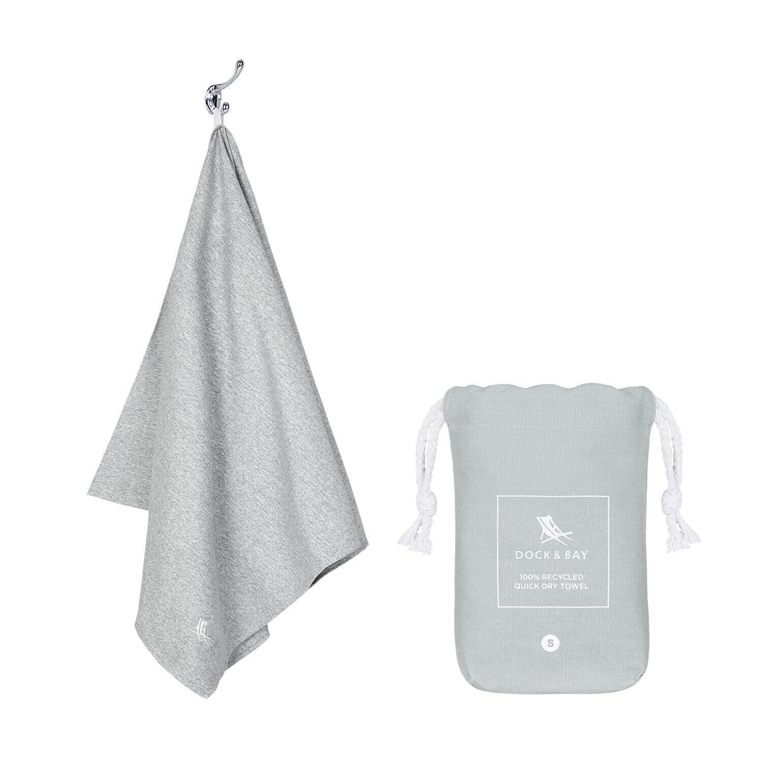 DOCK & BAY Quick Dry Towels - Mountain Grey