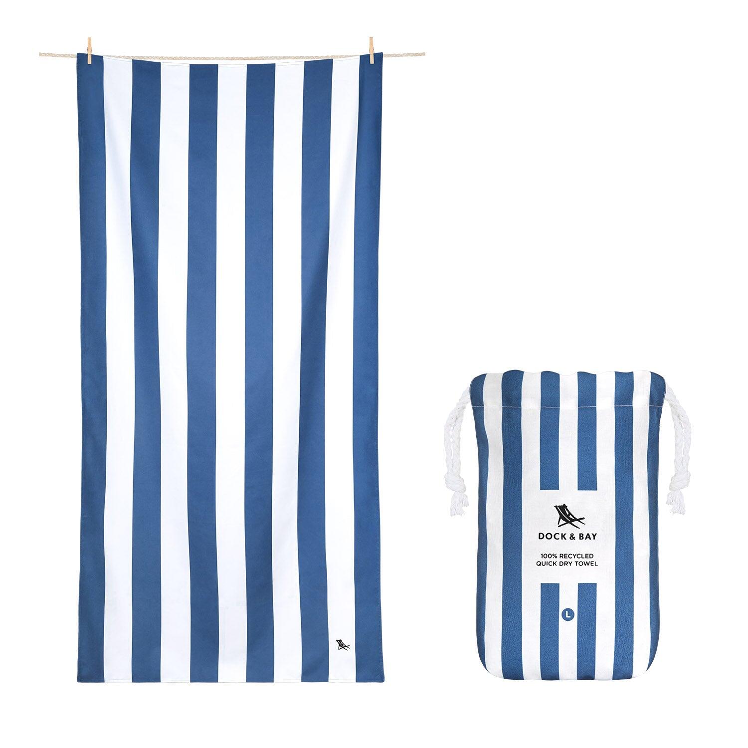 DOCK & BAY Quick Dry Towels - Whitsunday Blue