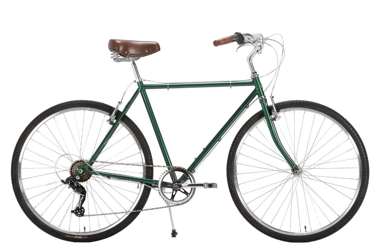 CAPRI BIKES Bicicleta de turismo Capri Weimar, 28", verde inglês, quadro alto
