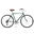 Bicicleta de turismo Capri Weimar, 28", verde inglês, quadro alto