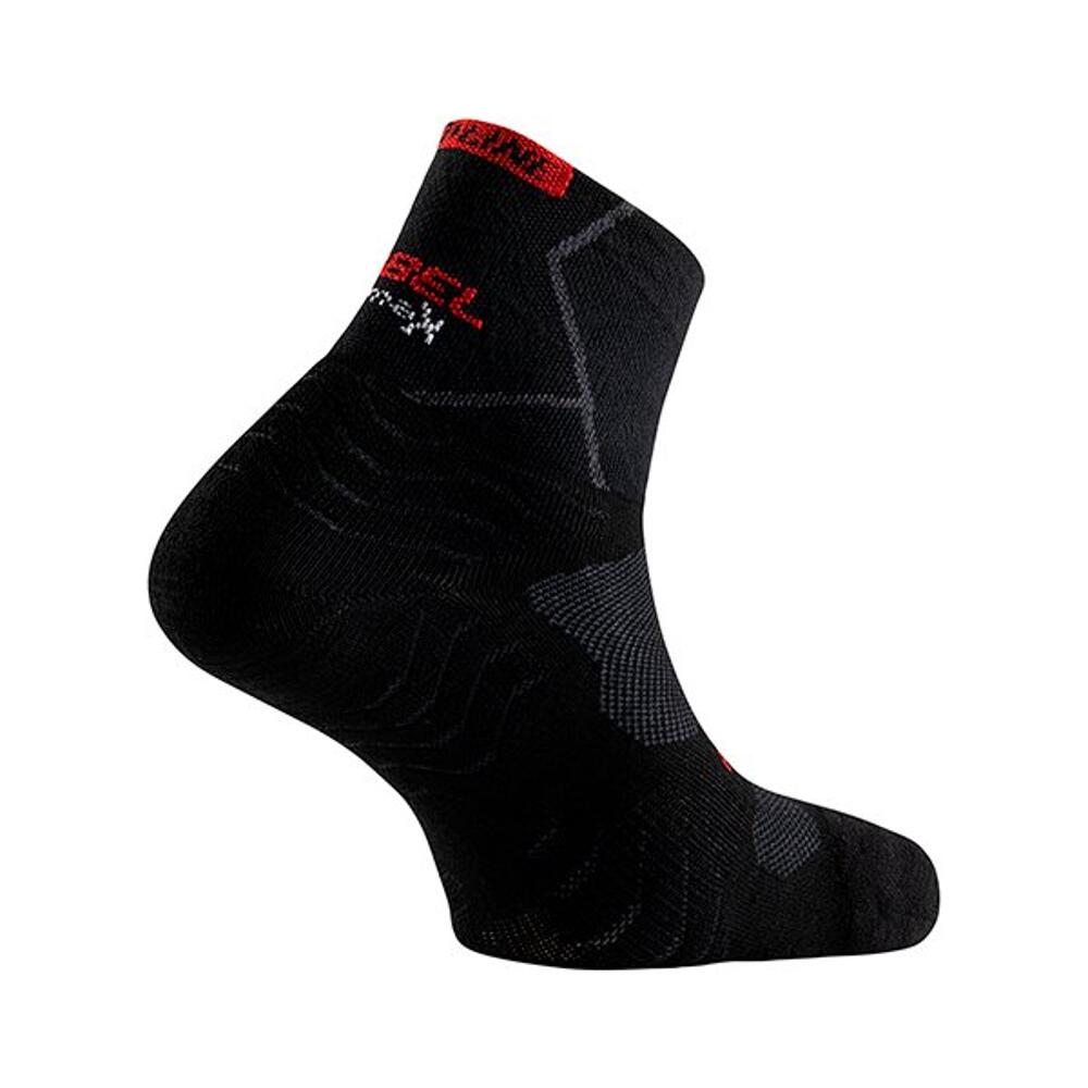 Calcetines Path Pro Traction Pro Negro/Rojo running Unisex Rojo LURBEL 2/5