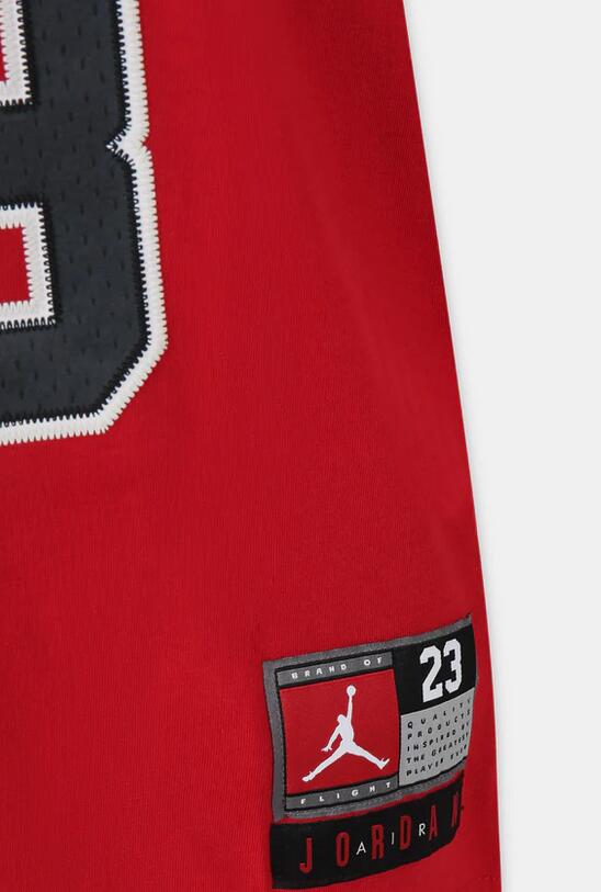 T-shirt ragazzo jordan practice flight - rosso 2/3