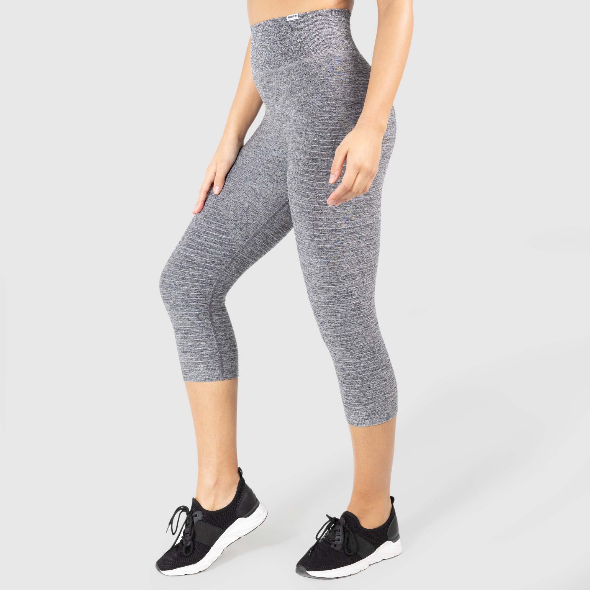 Damen Capri Leggings Anita Grau Melange 2/6