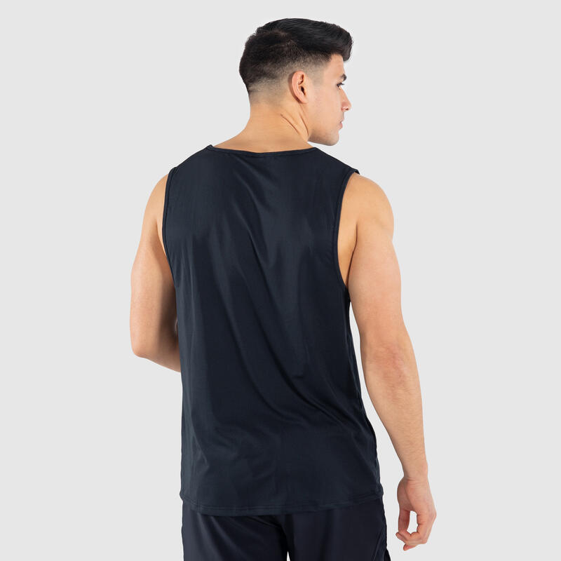 Herren Tank Top Oscar Schwarz für Sport & Freizeit