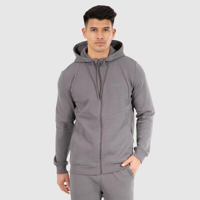Herren Zip Hoodie Noel Anthrazit