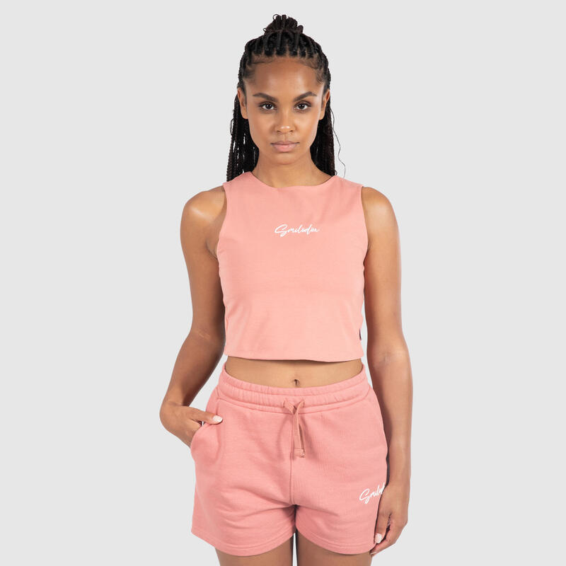 Damen Crop Top Rosina Altrosa für Sport & Freizeit