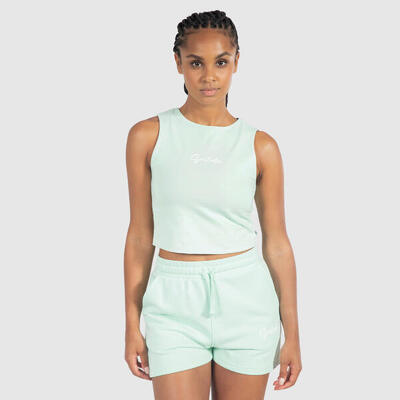 Damen Crop Top Rosina Mint