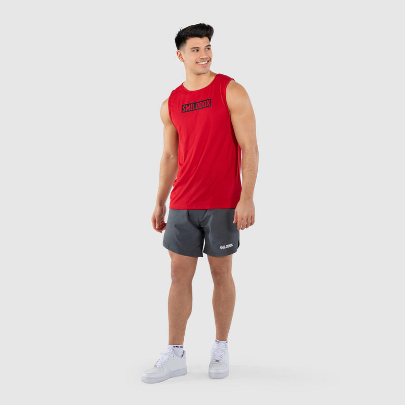 Herren Tank Top Oscar Rot für Sport & Freizeit