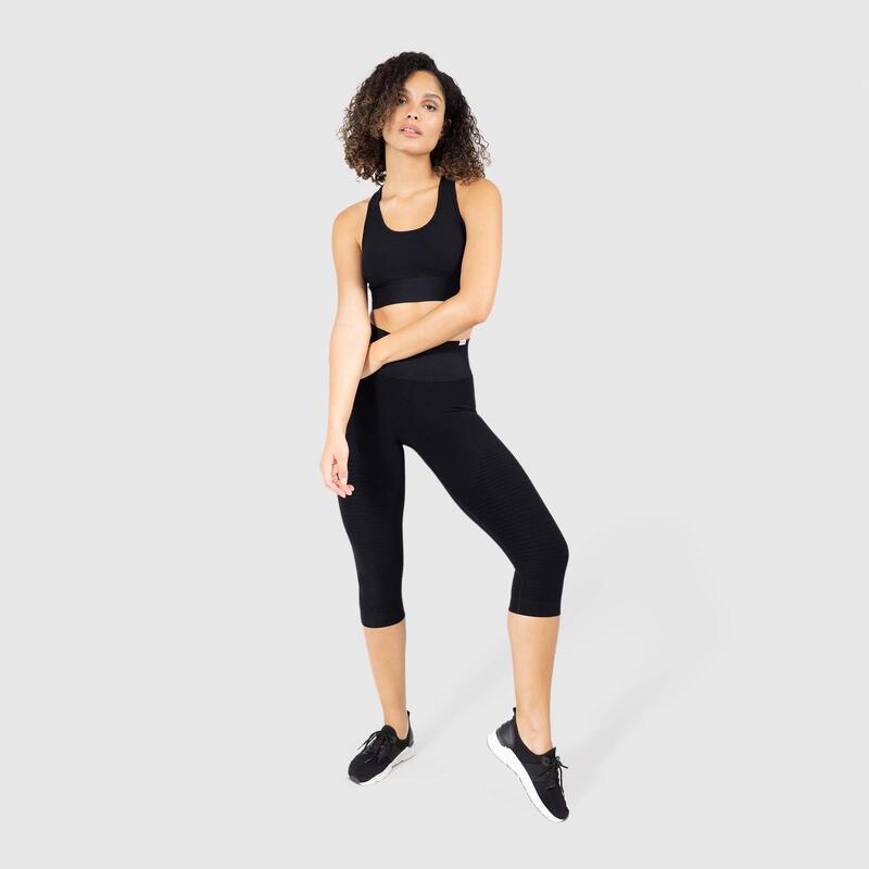 Damen Capri Leggings Anita Schwarz für Sport & Freizeit