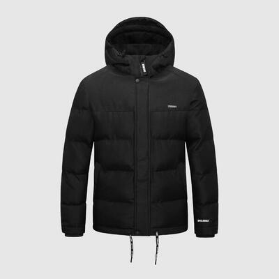 Herren Winterjacke Brook Schwarz