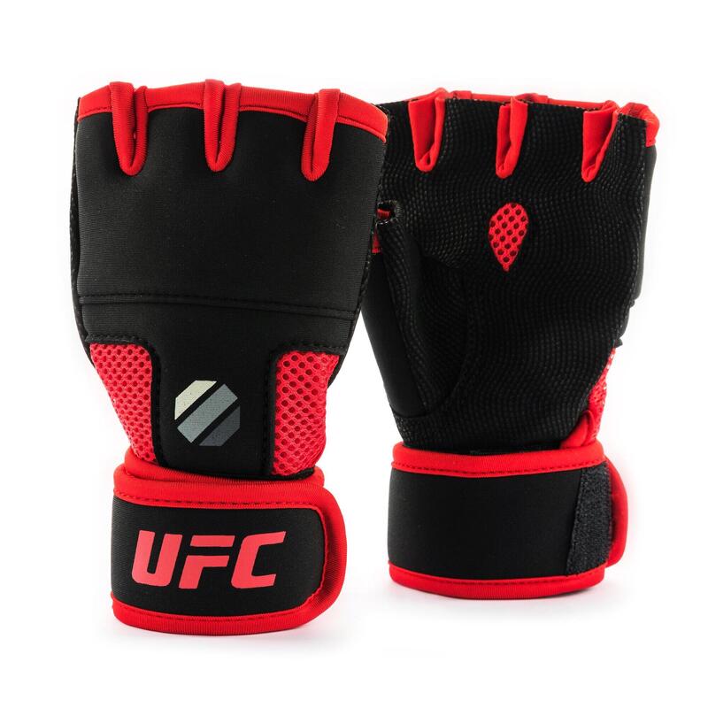 Manopla bajo guante de gel - UFC - Negro y rojo - Talla L/XL