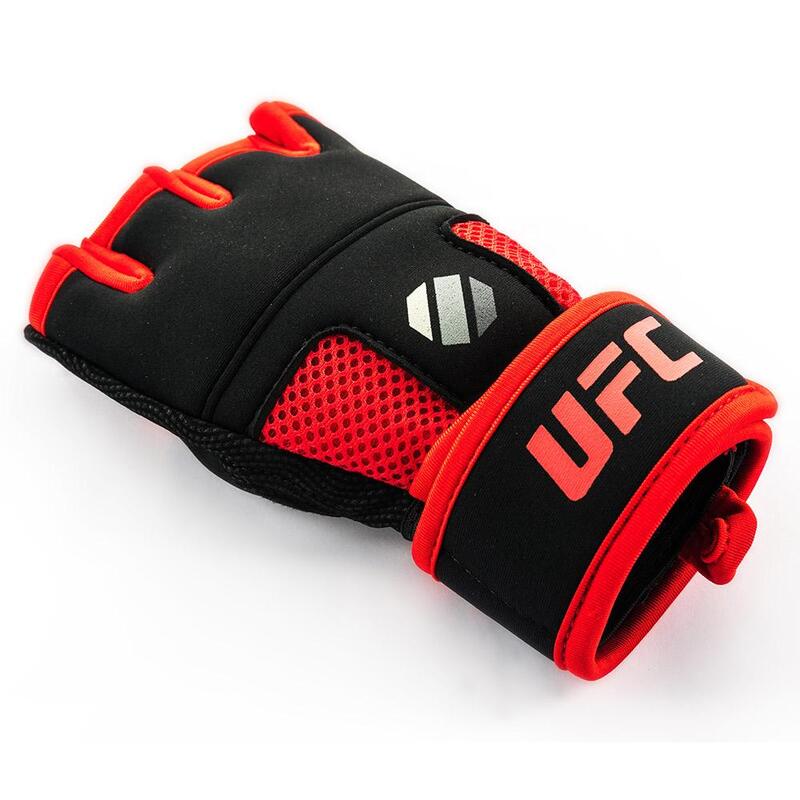Manopla bajo guante de gel - UFC - Negro y rojo - Talla L/XL