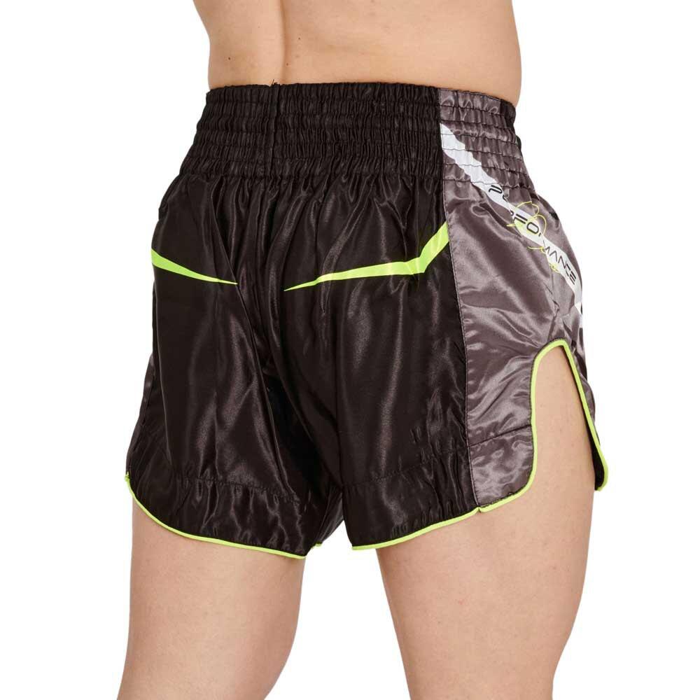 Leone1947 Pantalón Kick y Thai REVO FLUO negro XL 2/7