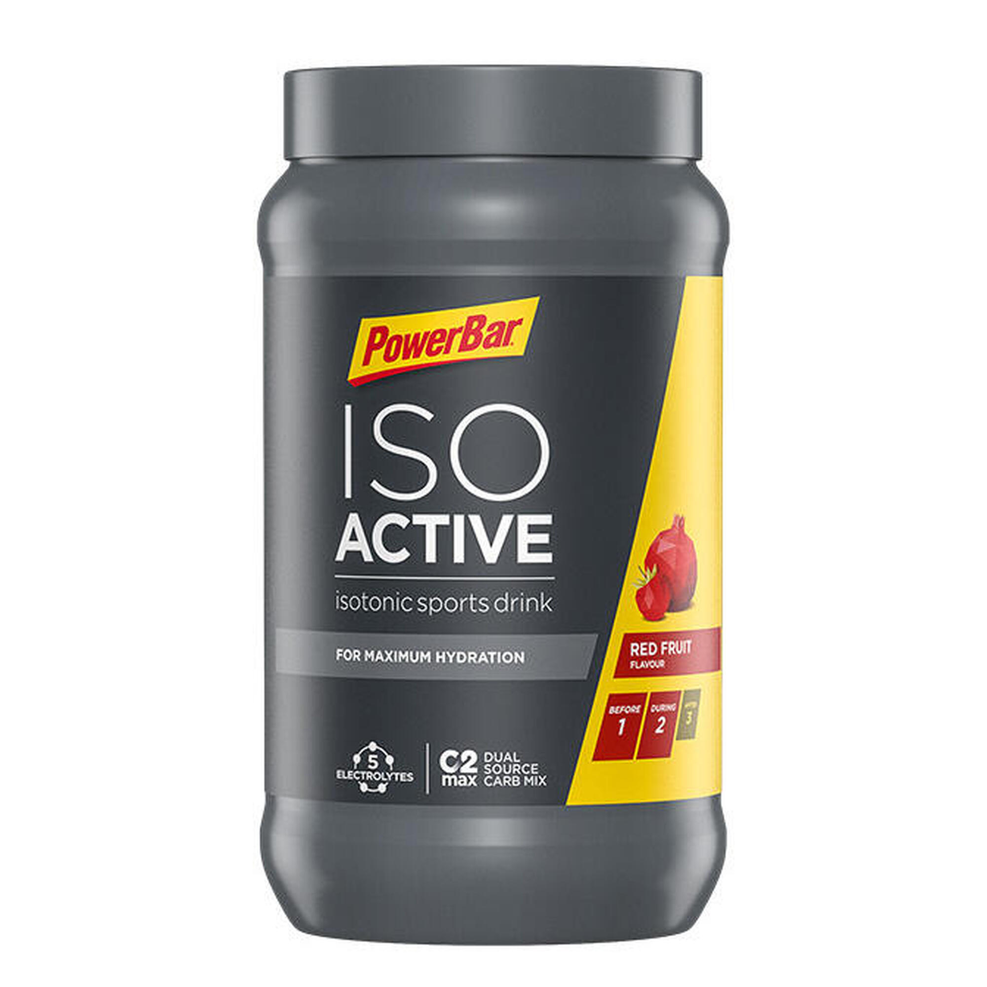 Isoactive Powerbar - Lemon 1,32 kg (40 doseringen)