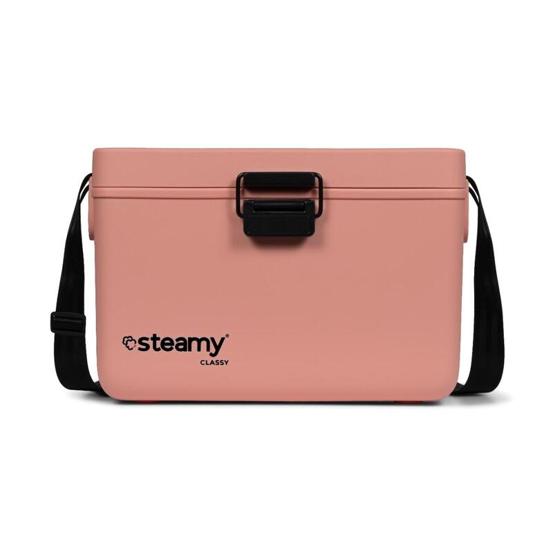 Steamy Classy 12 (12 Liter) Koelbox met Schouderband Salmon Pink