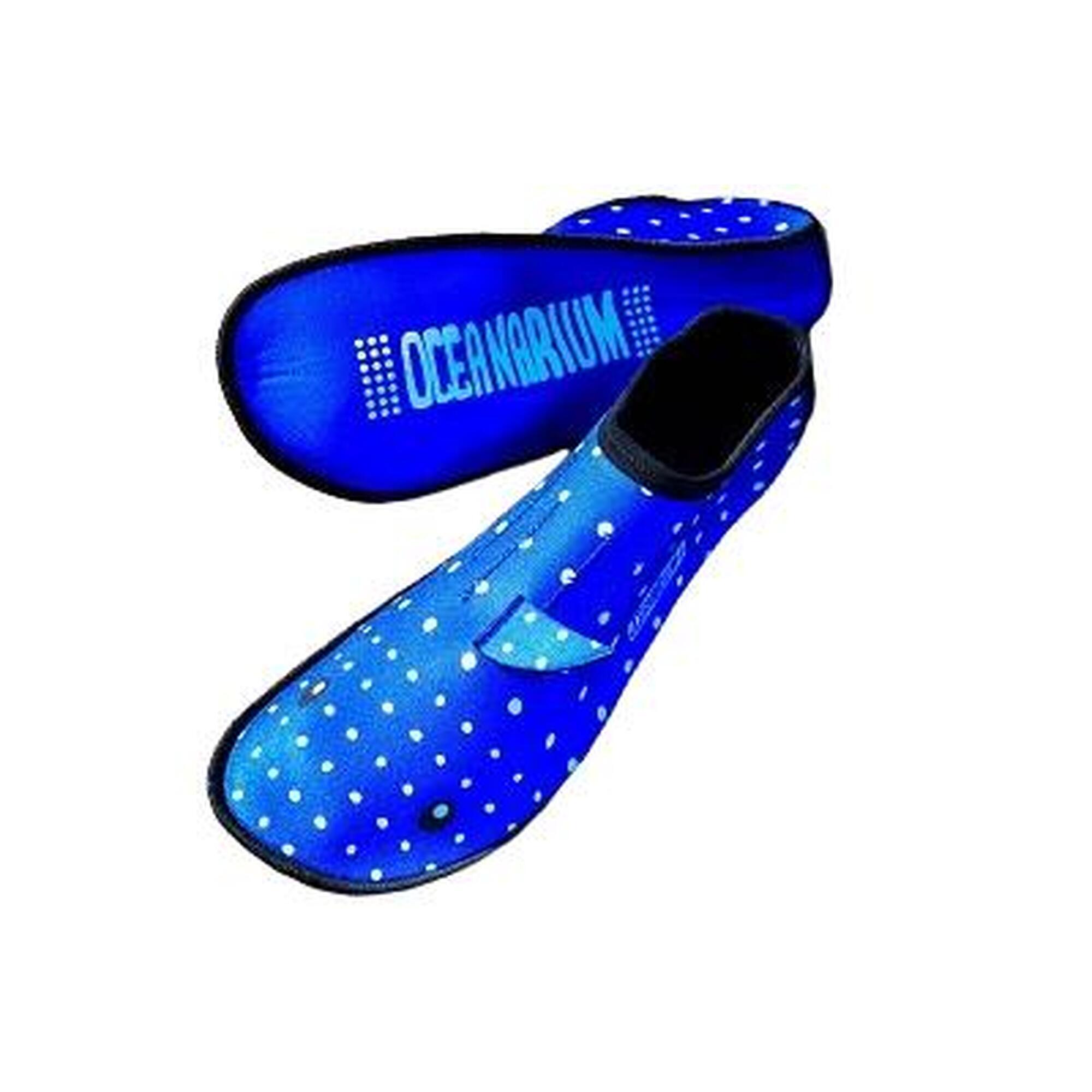 2 毫米氯丁橡膠襪子 (whaleshark) - 藍色