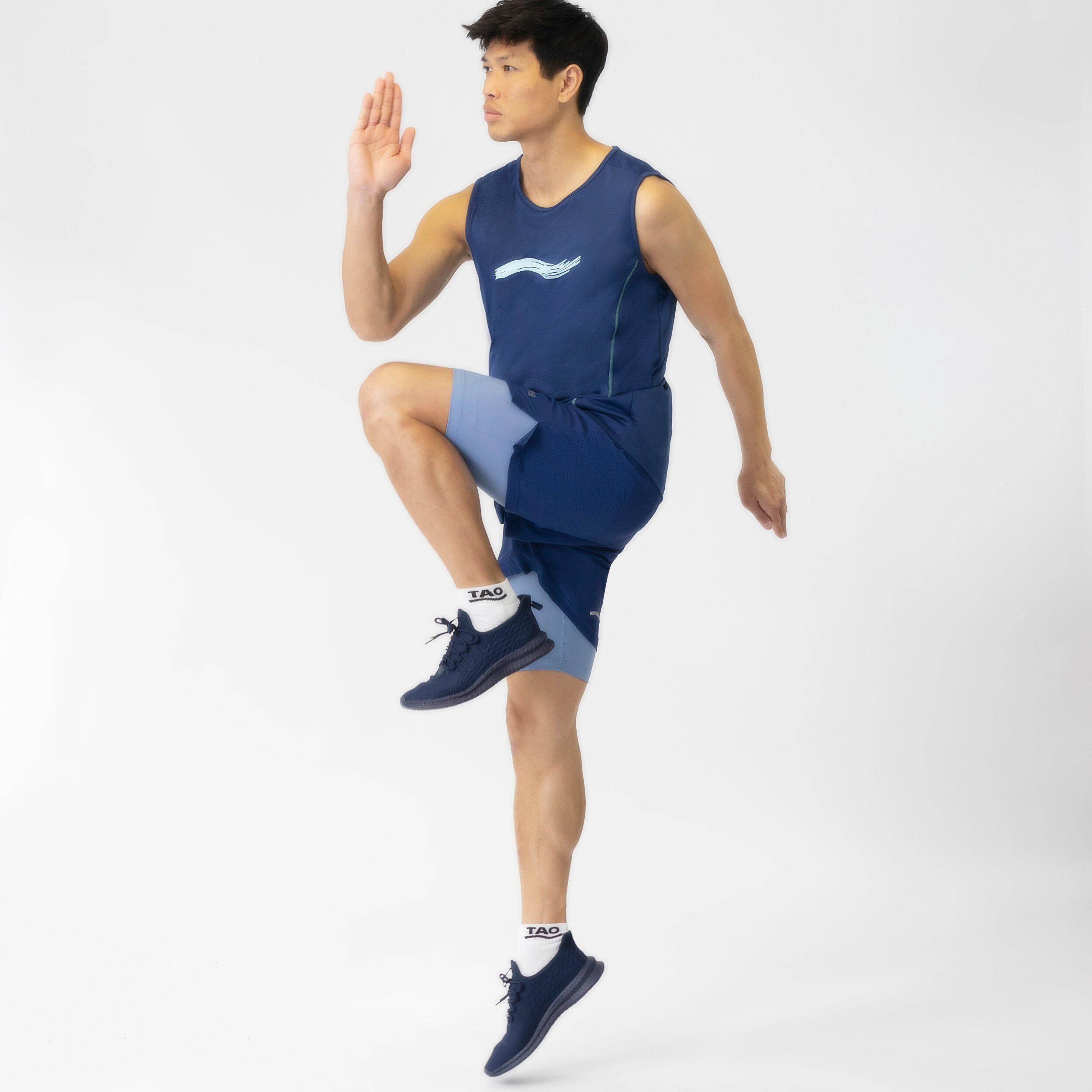 Atmungsaktive Herren Laufshort mit Tight KAITO 5/5