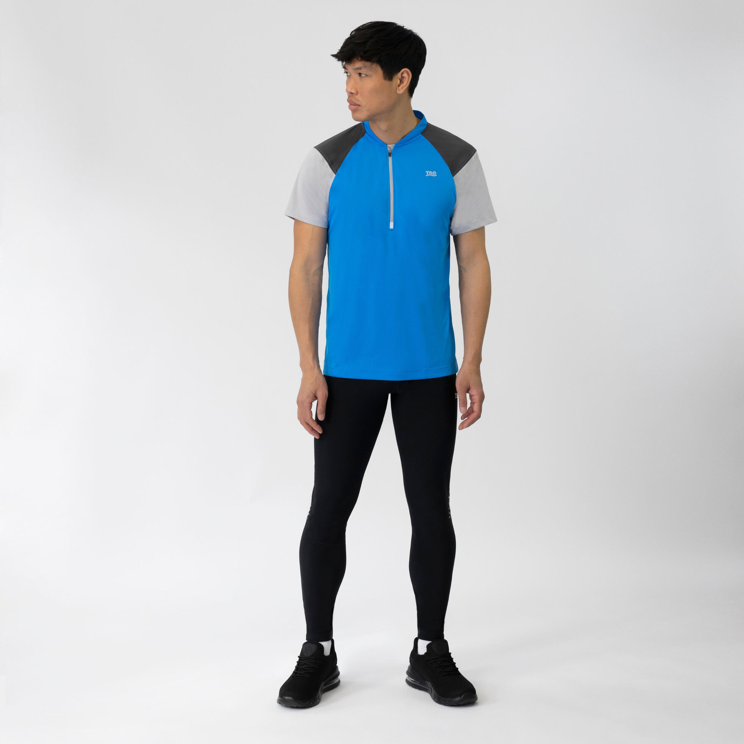 Herren ENFYS Laufshirt mit Zip 2/7