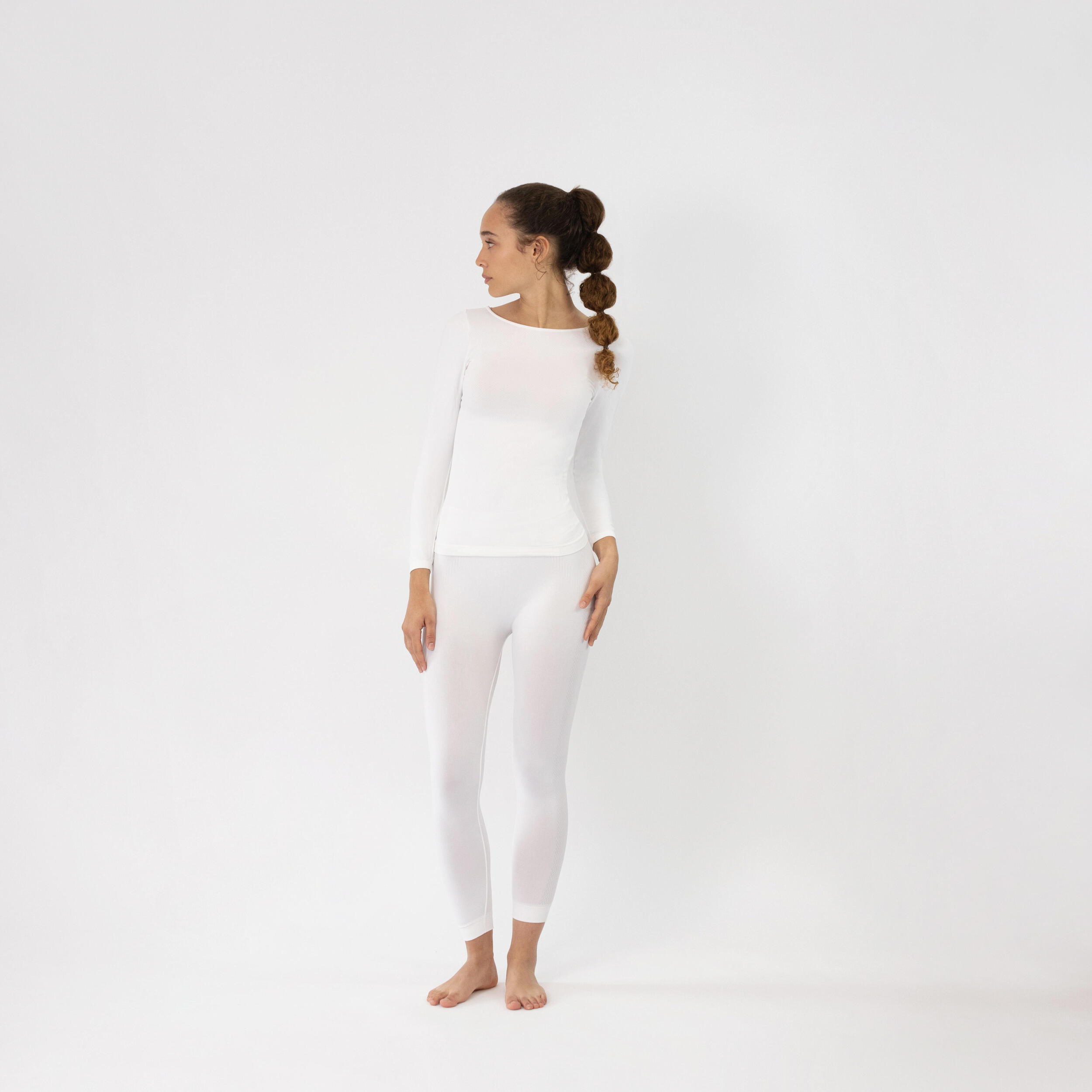 Schnelltrocknende & nahtlose Damen Funktionstight LANGE TIGHT 6/7