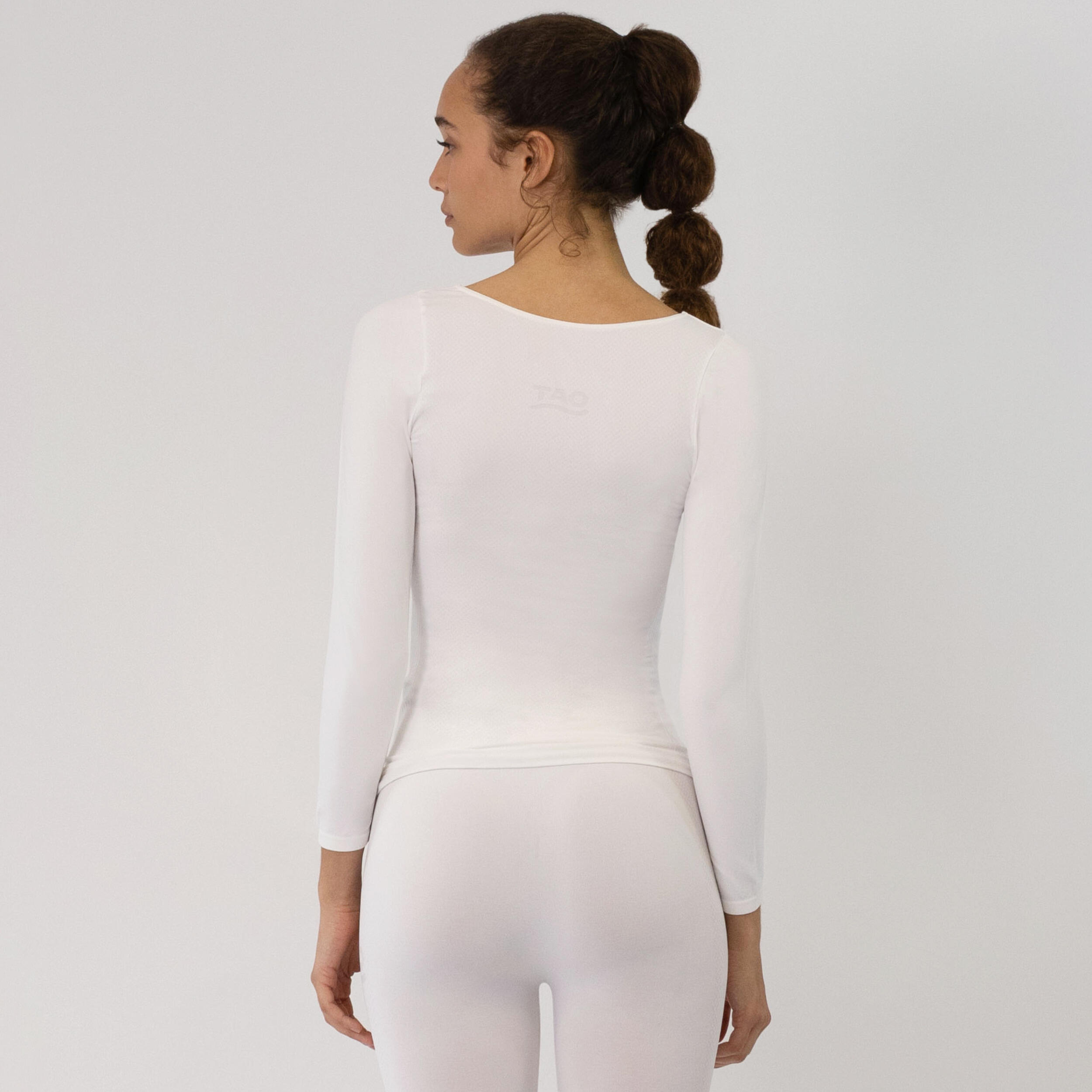 Nahtlohes, atmungsaktives Damen Funktionsshirt LANGARM SHIRT 6/7