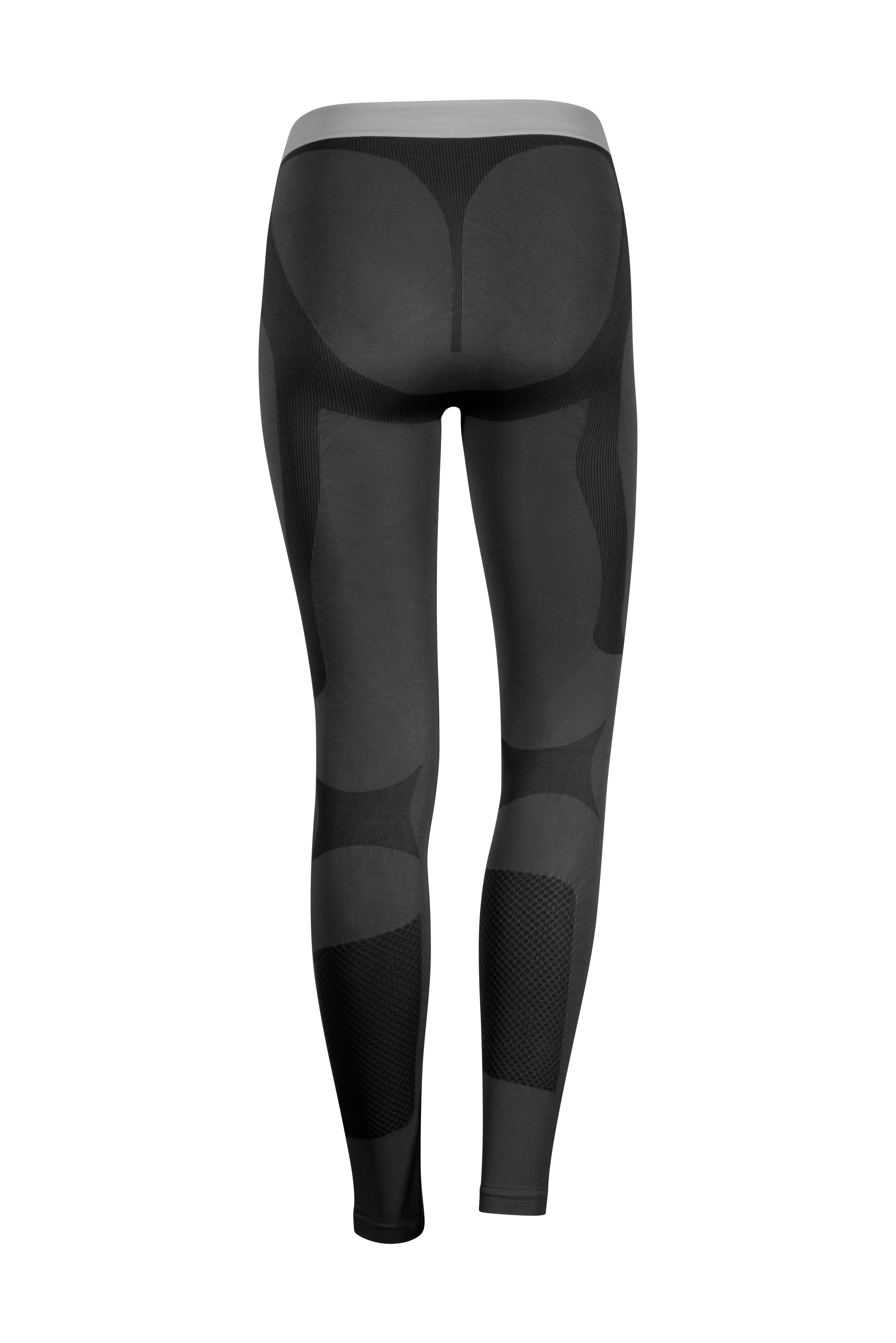 Women Tight Long Pants Dark Grey