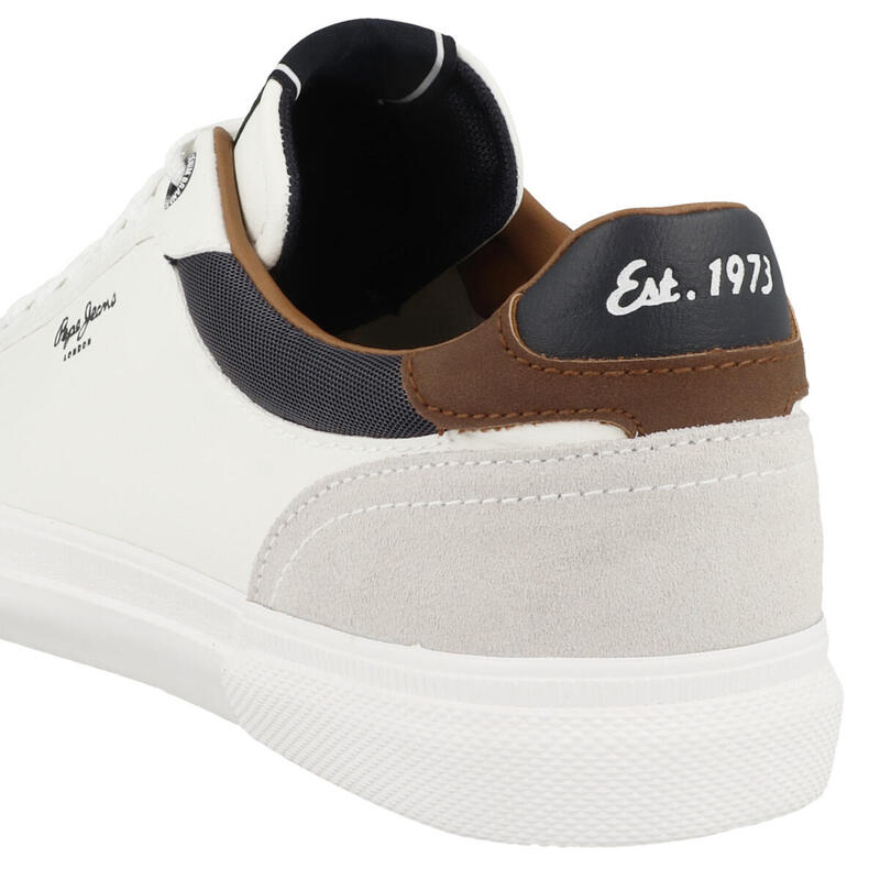 Zapatillas Deportivas Hombre Pepe Jeans KENTON COURT Blanco