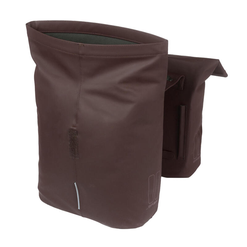 Sac à vélo double  Basil City roasted brown MIK 28-32L