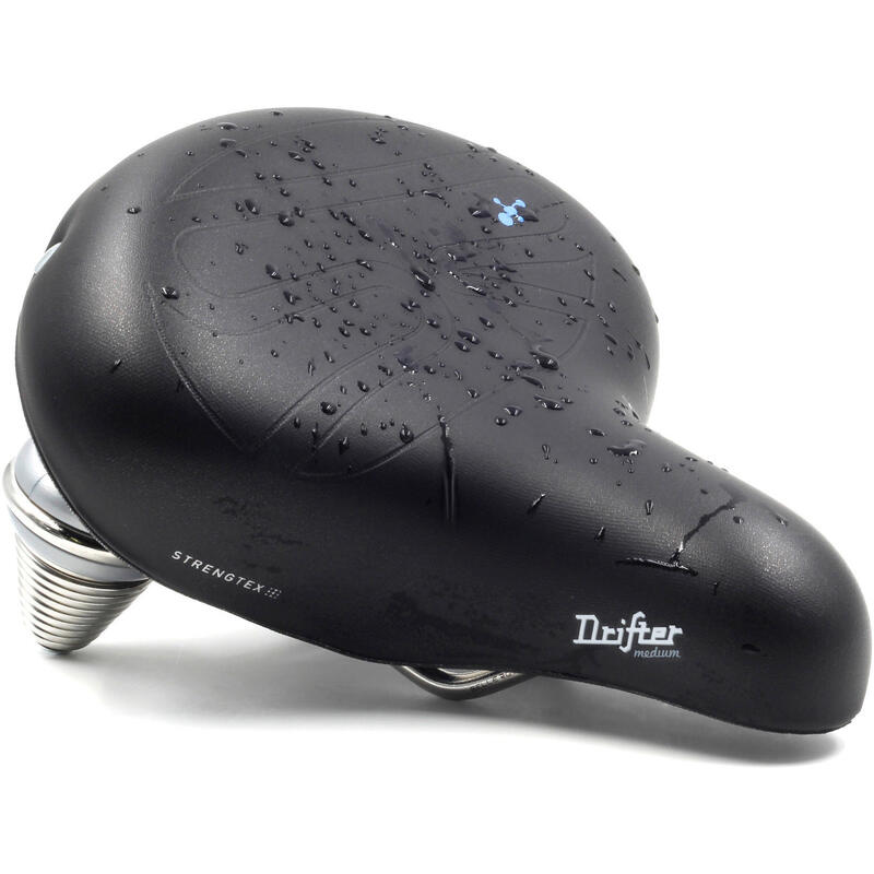 Selle De Vélo De Ville Royal 'Nuvola' Pour Femme - Noire, Mousse PU Ferme, Étanche (RVL), Taille Unique