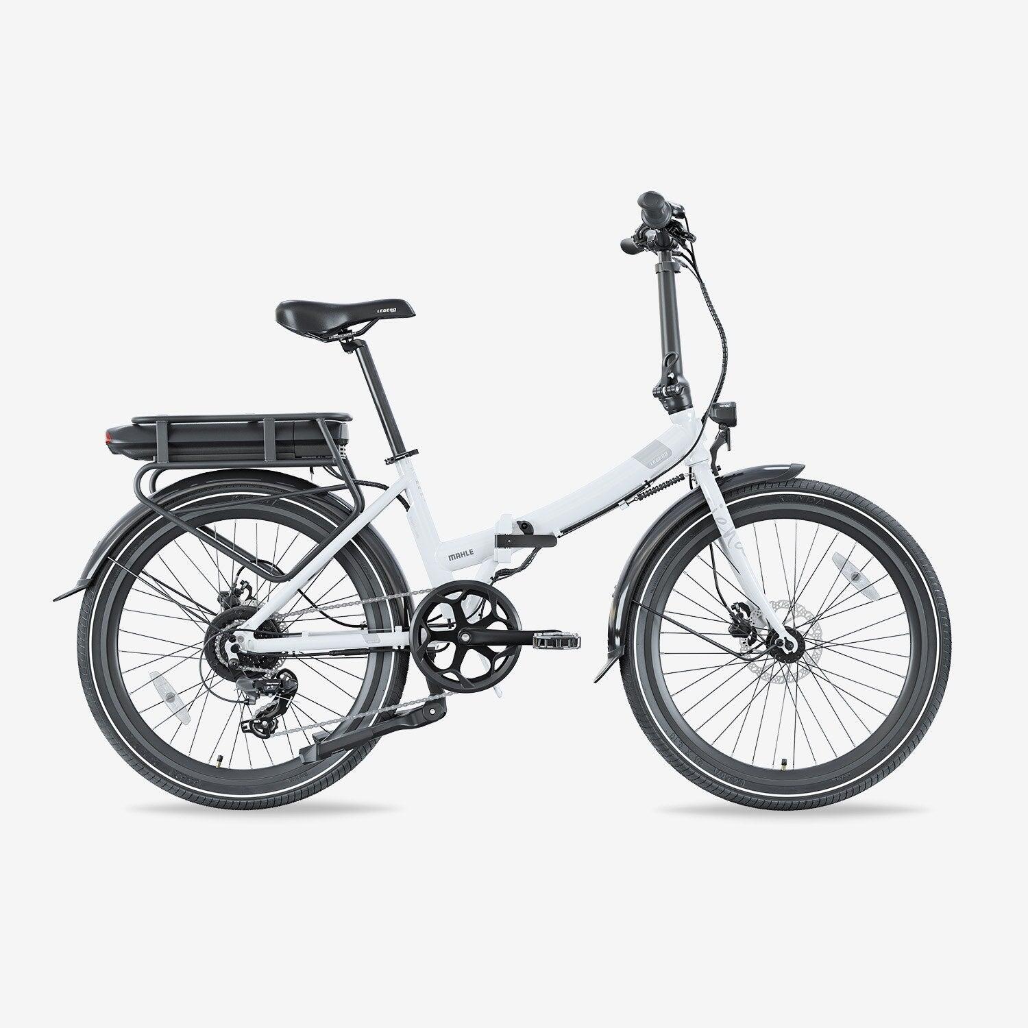 BICICLETA ELÉTRICA DOBRÁVEL 24" - Legend Siena 13 Ah branca