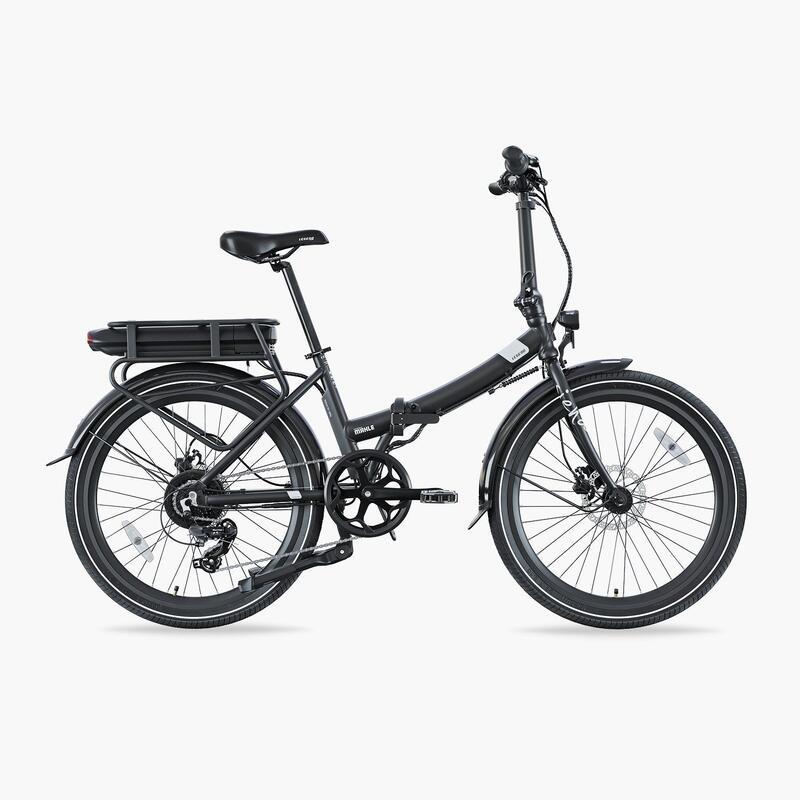 BICICLETA ELÉTRICA DOBRÁVEL 24" - Legend Siena 13 Ah preta