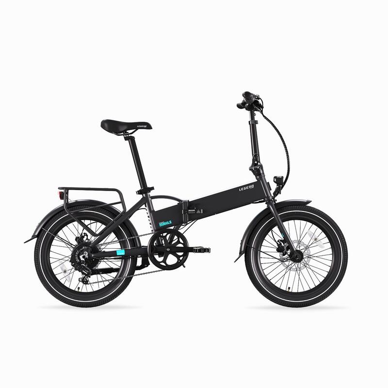 E-Bike Faltrad Klapprad - Legend Monza 20" 14 Ah Schwarz