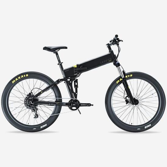 Bicicletta MTB Elettrica Pieghevole 27.5" - Legend Etna SR 14Ah Nera