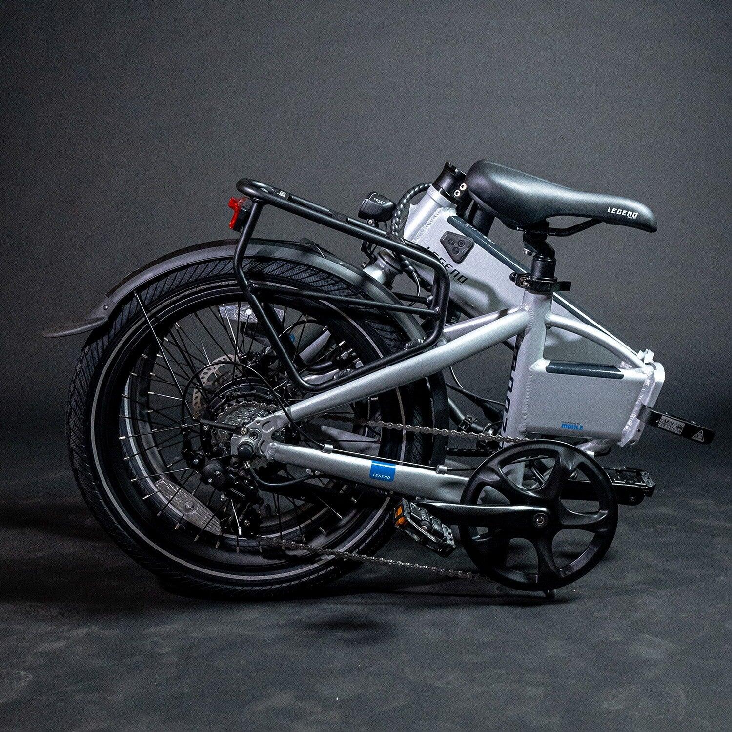 20" Smartbike Folding Electric Bike - Legend Monza 10.4Ah Silver