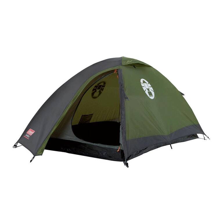 3-Person Darwin Camping & Hiking Tent, Compact, Lightweight & Easy Setup, Green