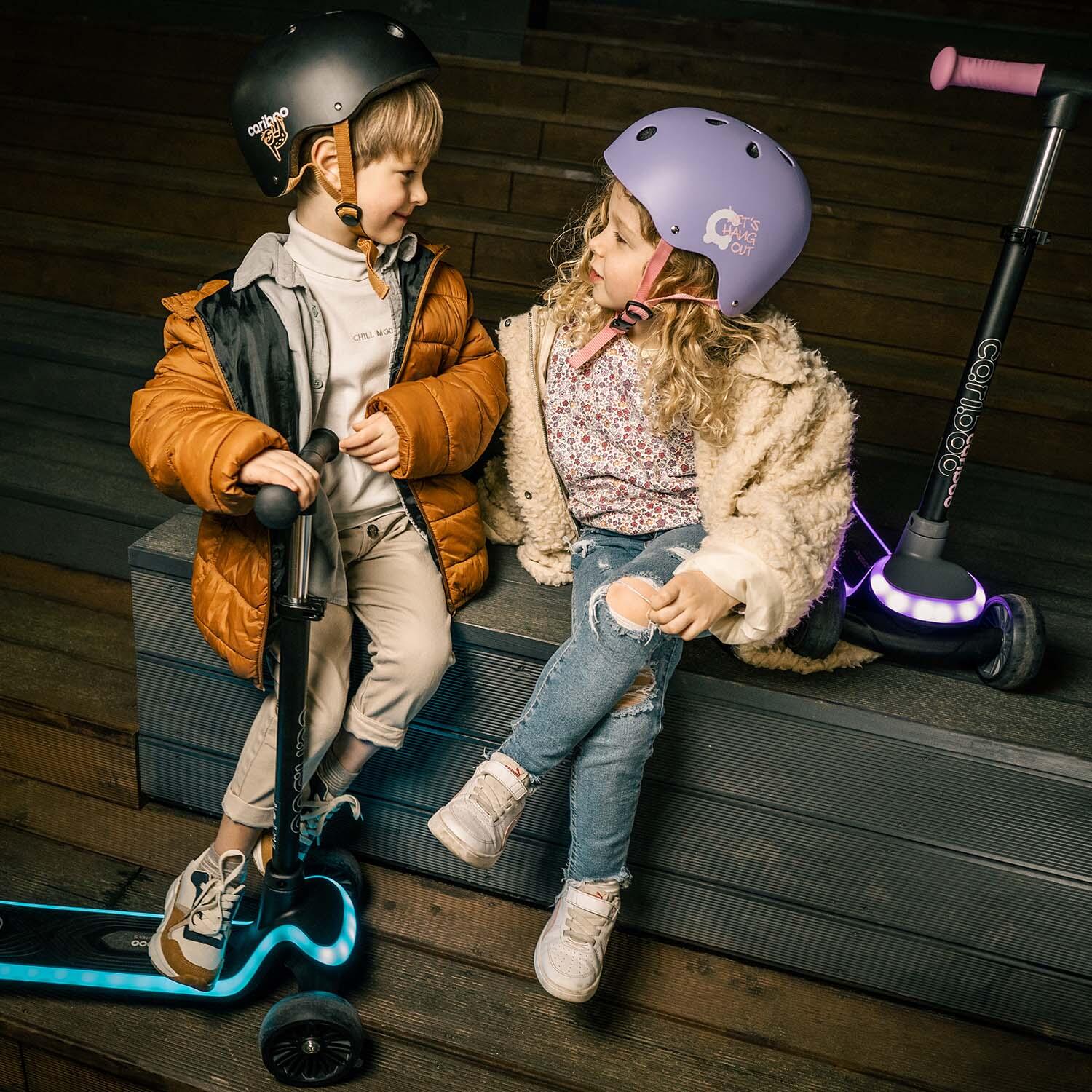 Patinete infantil Cariboo LEDstar 6/7