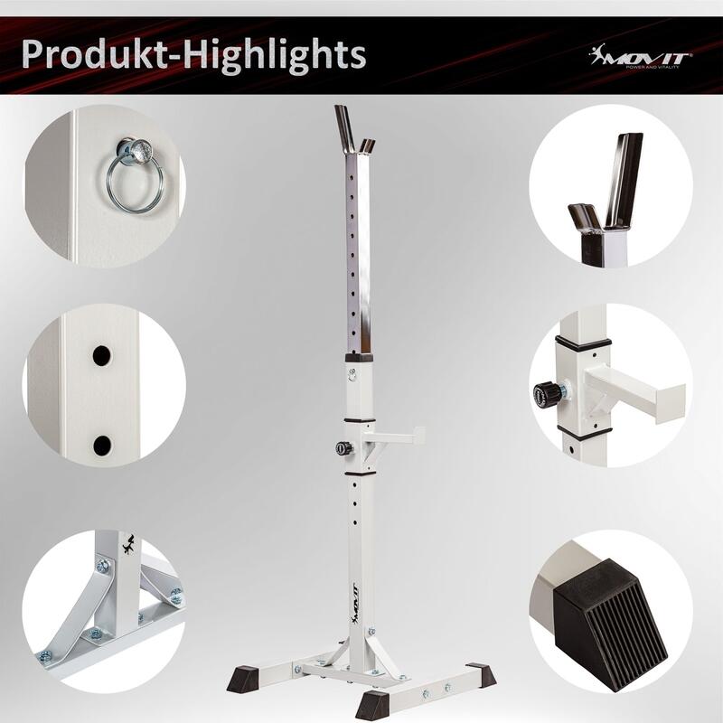 Rack pentru gantere, negru