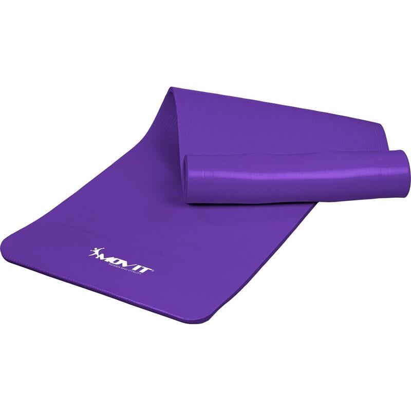 Covoras de gimnastica, MOVIT®, 190 x 100 x 1,5cm, violet
