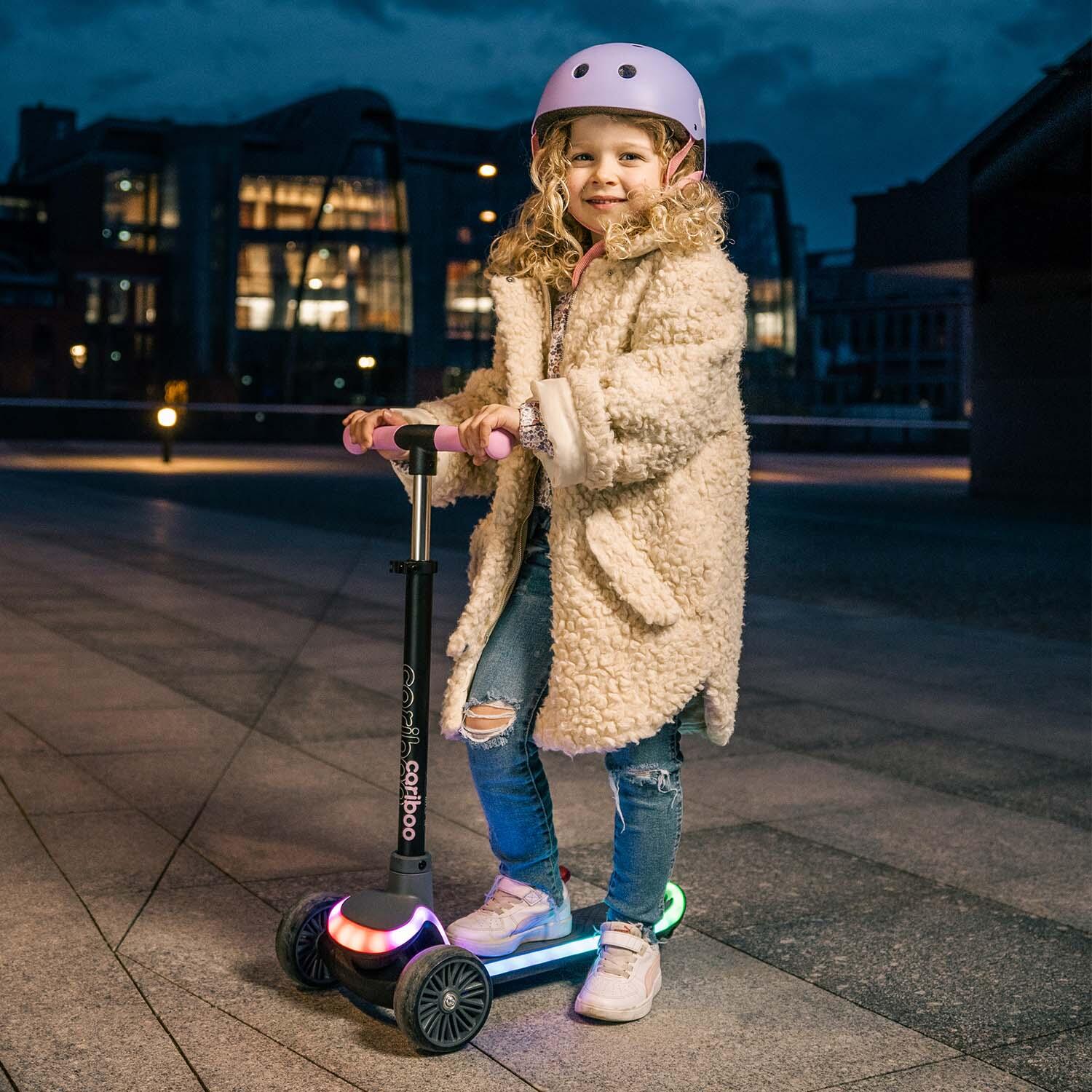 Patinete infantil Cariboo LEDstar 2/7