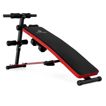 Ławka skośna z linkami Sapphire XG-015 hantle 2x1,5 kg