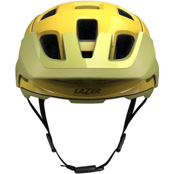 Lazer Jackal KinetiCore Cycle Helmet Gold Green 2/4