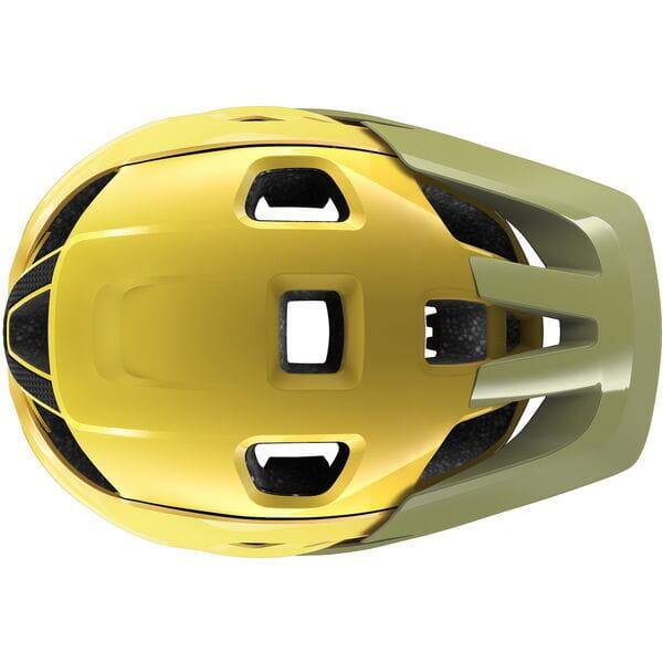 Lazer Jackal KinetiCore Cycle Helmet Gold Green 4/4