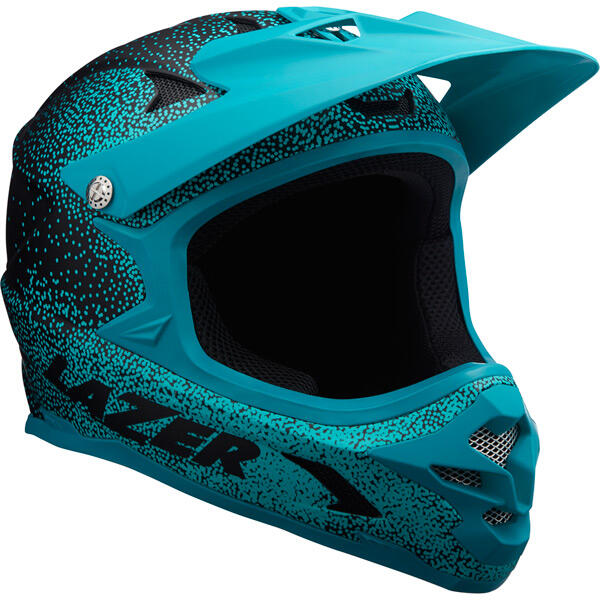 Lazer Phoenix+ Cycle Helmet Matt Black Mint Dots 1/3