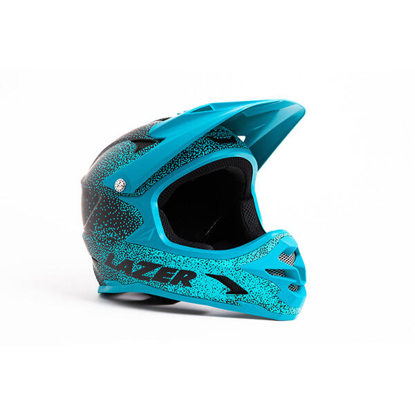 Lazer Phoenix+ Cycle Helmet Matt Black Mint Dots 3/3