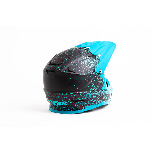 Lazer Phoenix+ Cycle Helmet Matt Black Mint Dots 2/3